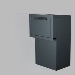 Tam Ankastre Kargo Teslim Kutusu (Ral 7016 Texture- Antrasit Gri)